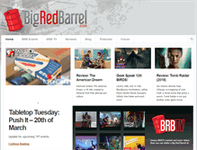 Tablet Screenshot of bigredbarrel.com